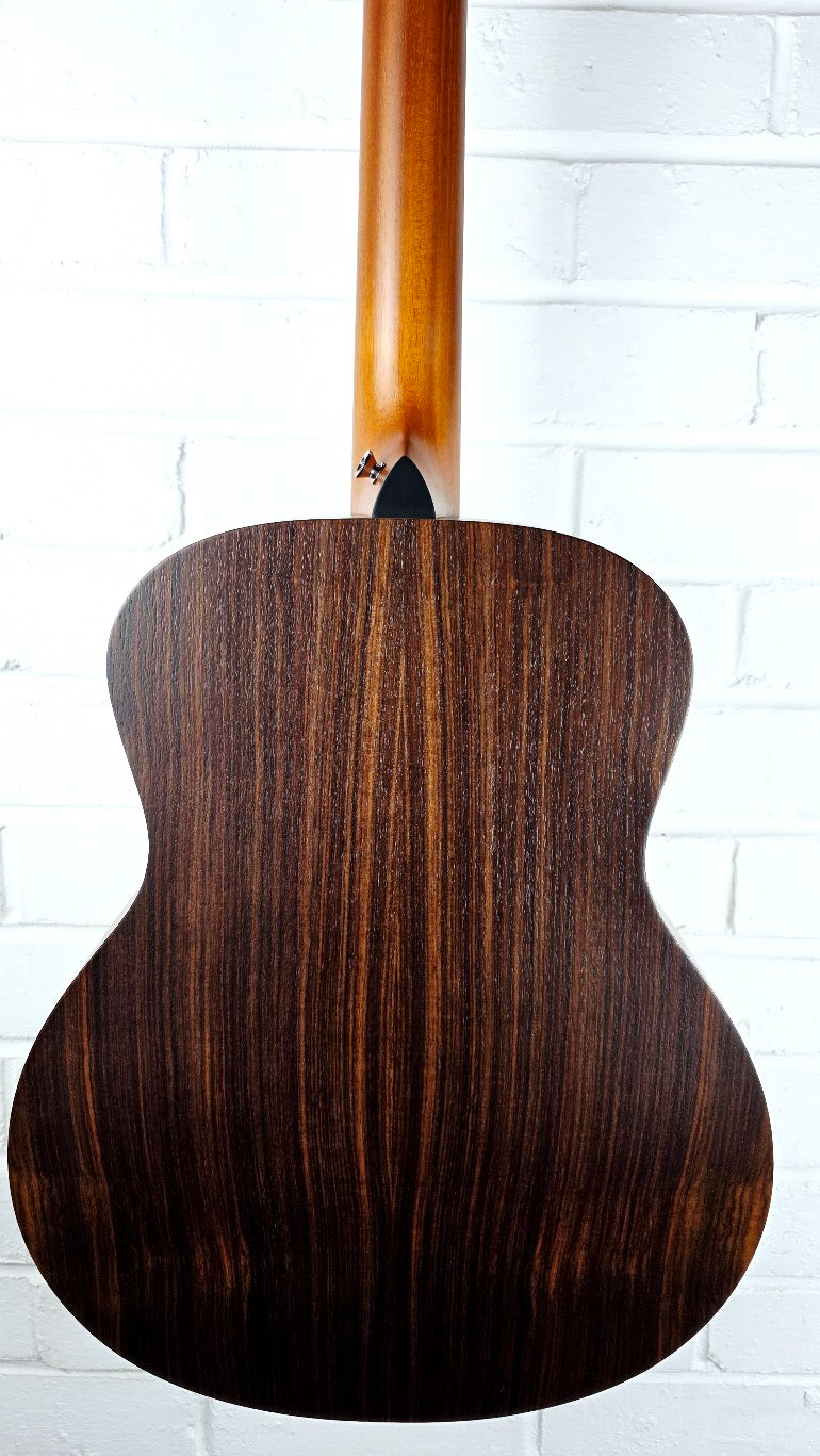 TAYLOR GS MINI E ROSEWOOD ELECTRO ACOUSTIC GUITAR + TAYLOR CASE