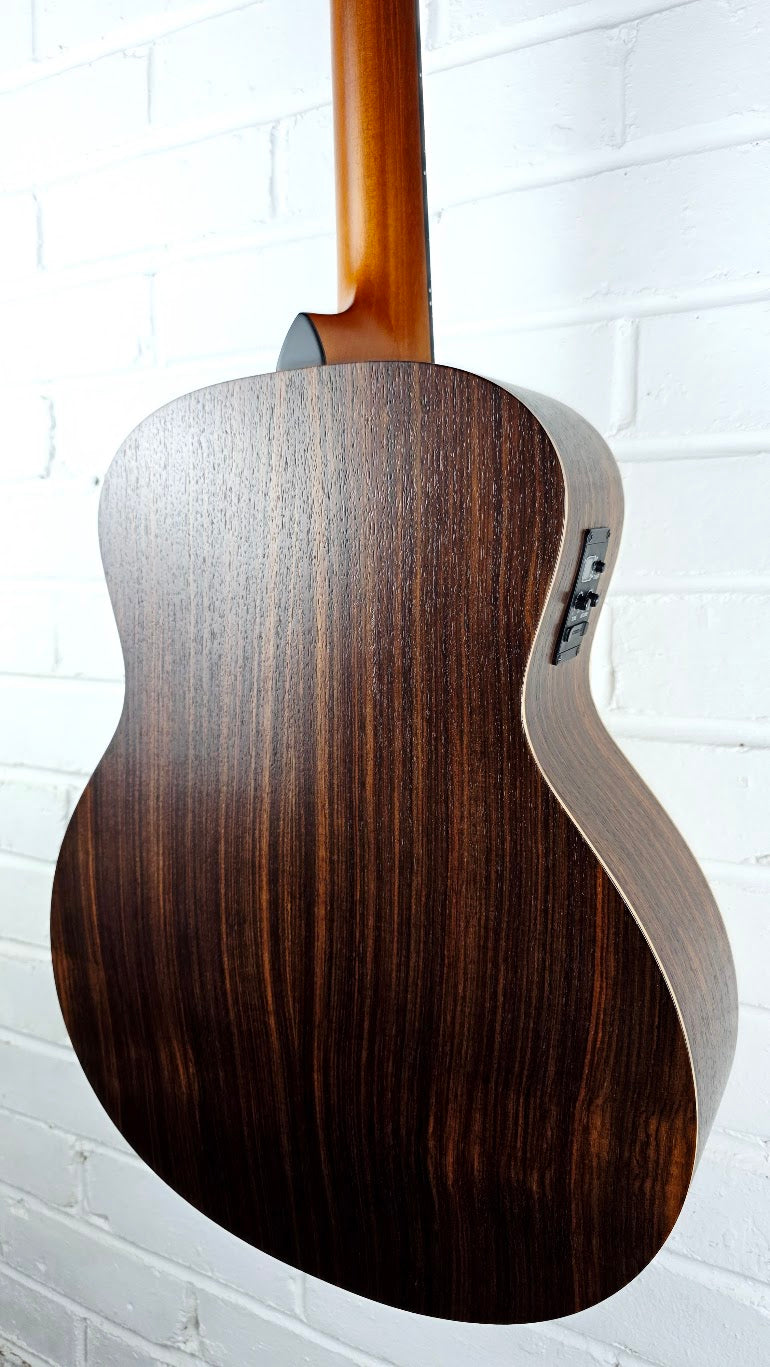 TAYLOR GS MINI E ROSEWOOD ELECTRO ACOUSTIC GUITAR + TAYLOR CASE