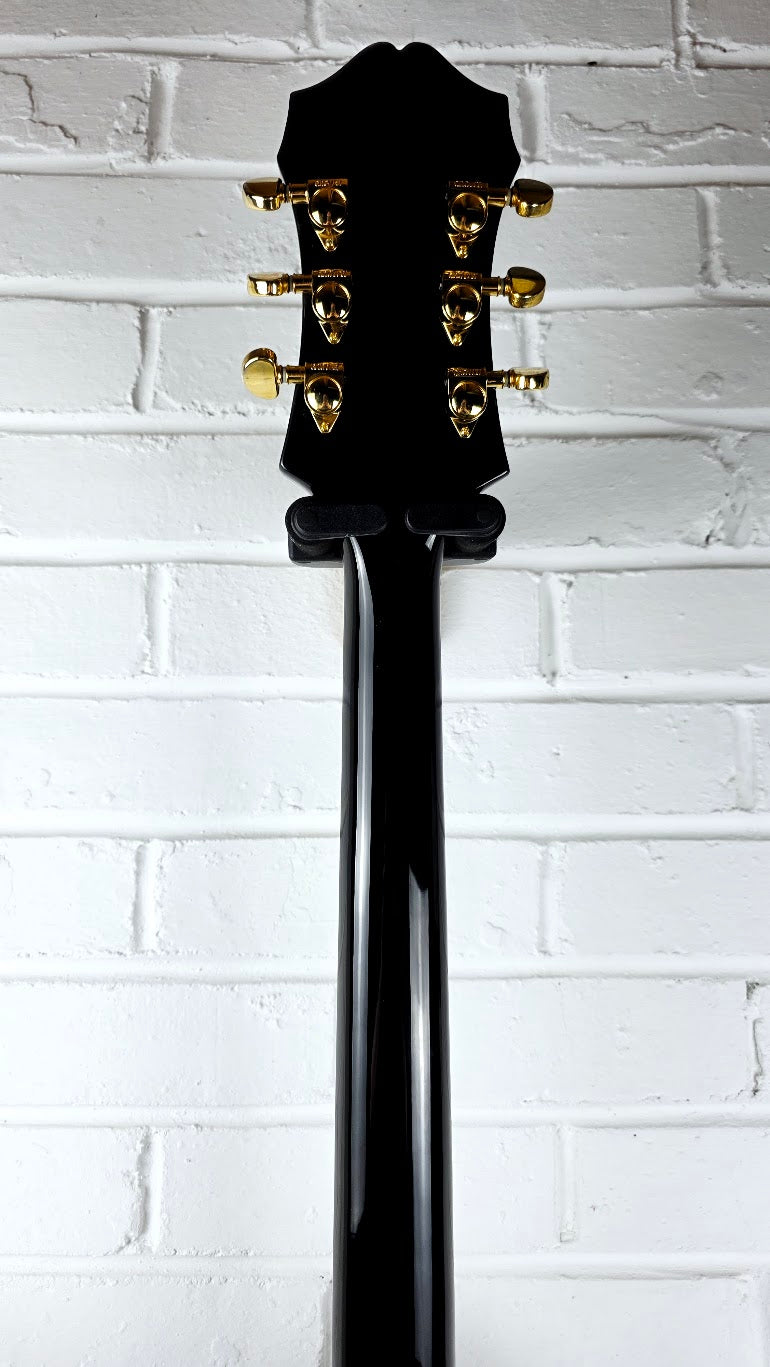 EPIPHONE SHERATON II EB EBONY SEMI HOLLOW ELECTRIC GUITAR