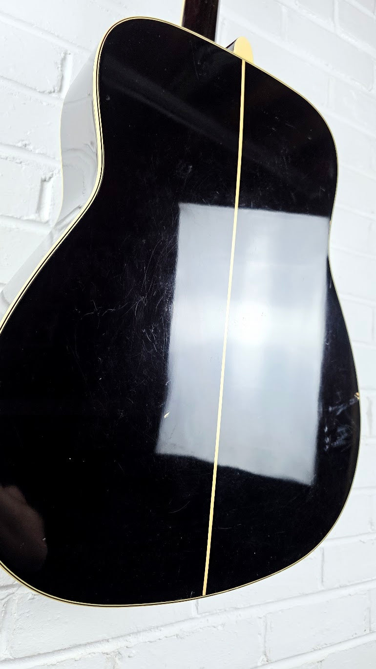 YAMAHA FG455 1980s SUNBURST ACOUSTIC GUITAR