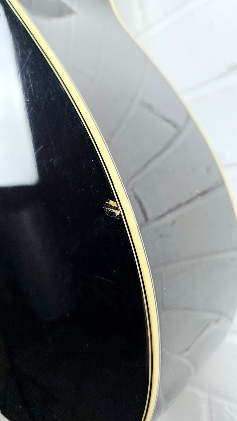 YAMAHA FG455 1980s SUNBURST ACOUSTIC GUITAR