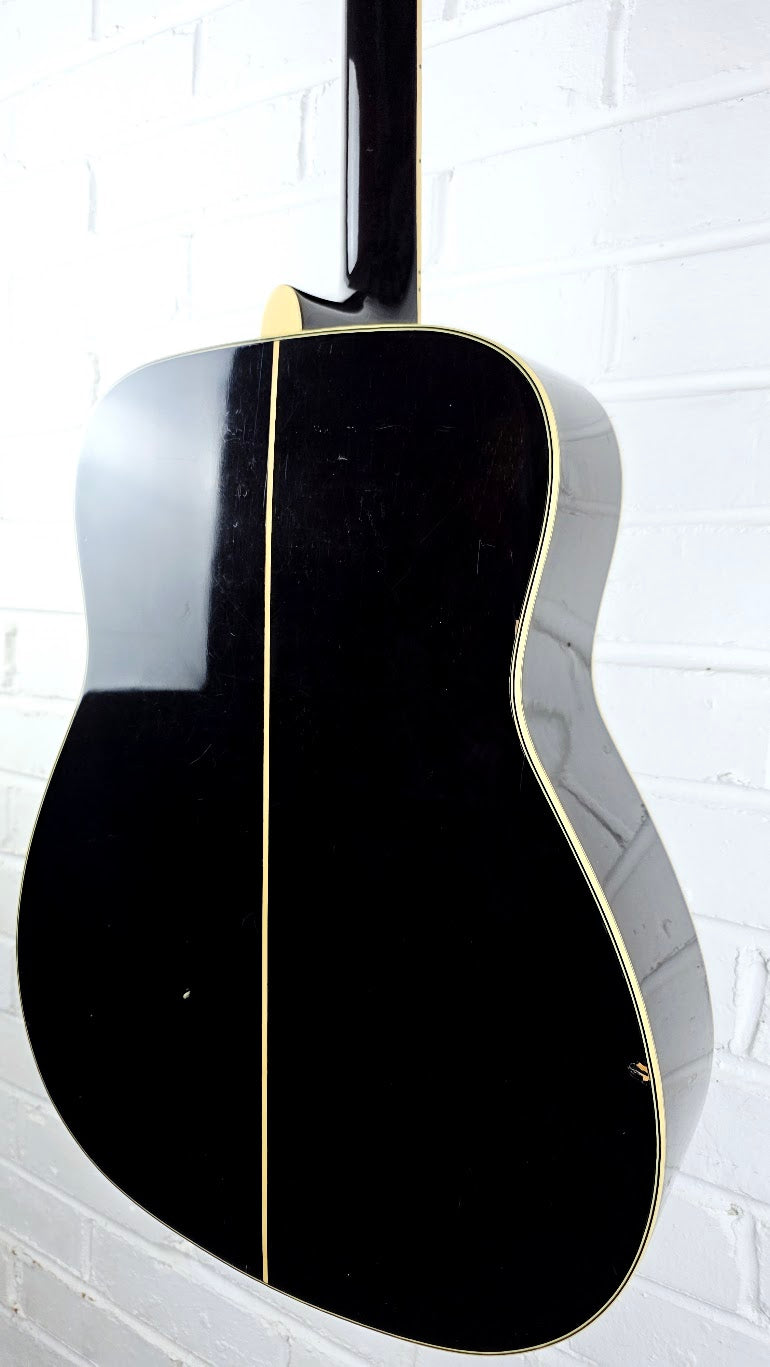 YAMAHA FG455 1980s SUNBURST ACOUSTIC GUITAR