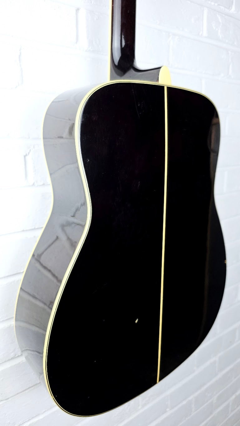 YAMAHA FG455 1980s SUNBURST ACOUSTIC GUITAR