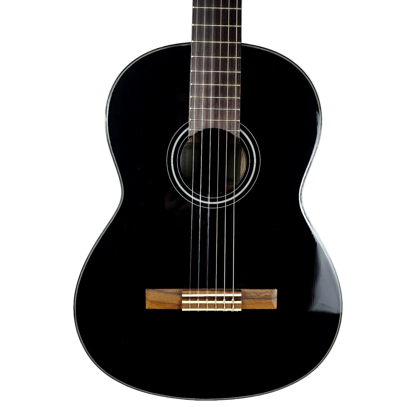 YAMAHA C40 BLACK CLASSICAL GUITAR LEFT HANDED
