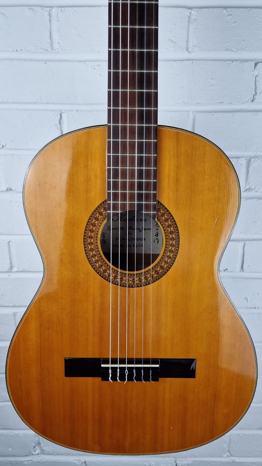 KIMBARA N105 MIJ JAPAN 1970s CLASSICAL GUITAR