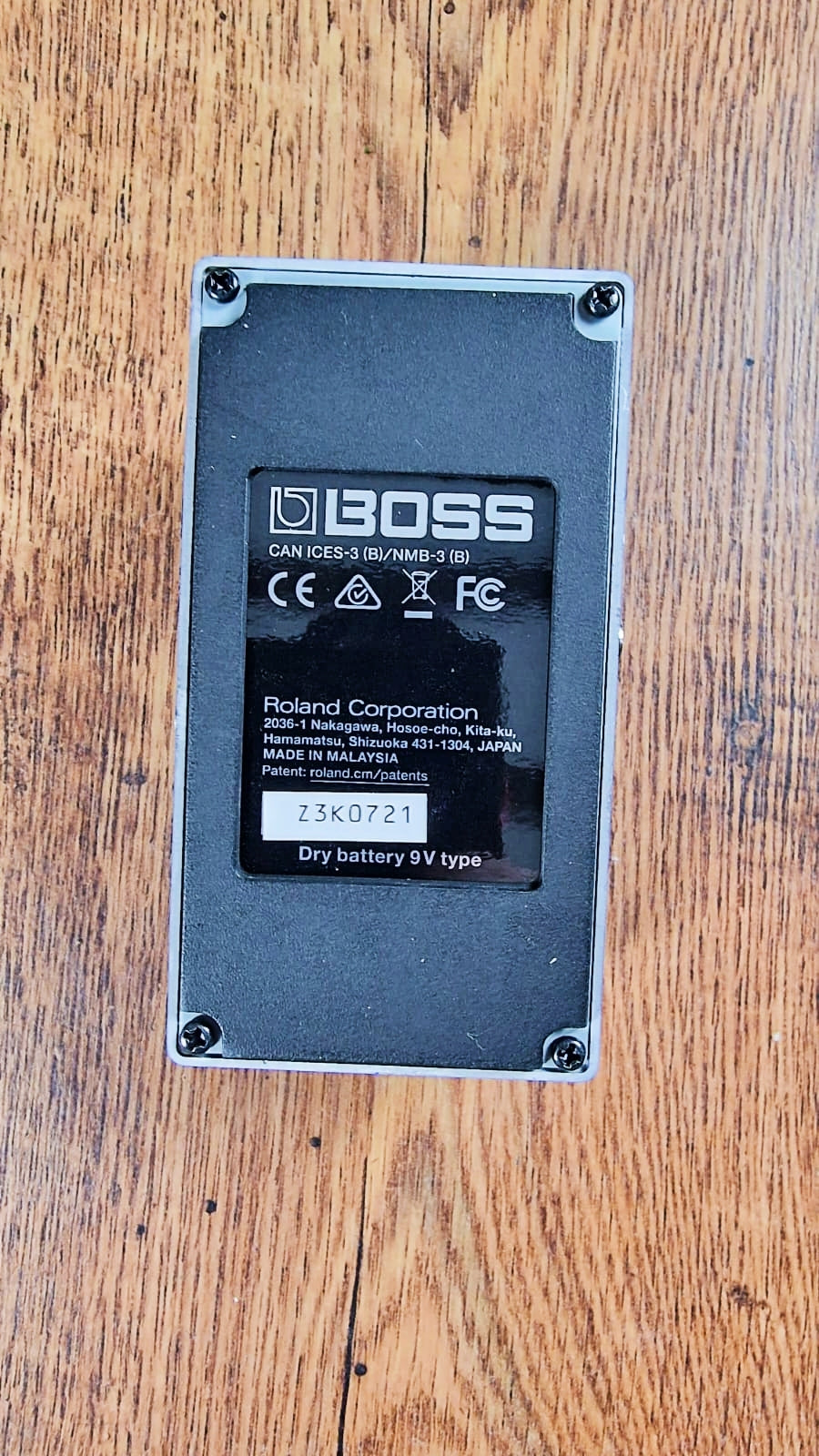 BOSS SY-1 SYNTHESIZER GUITAR EFFECTS PEDAL BOXED
