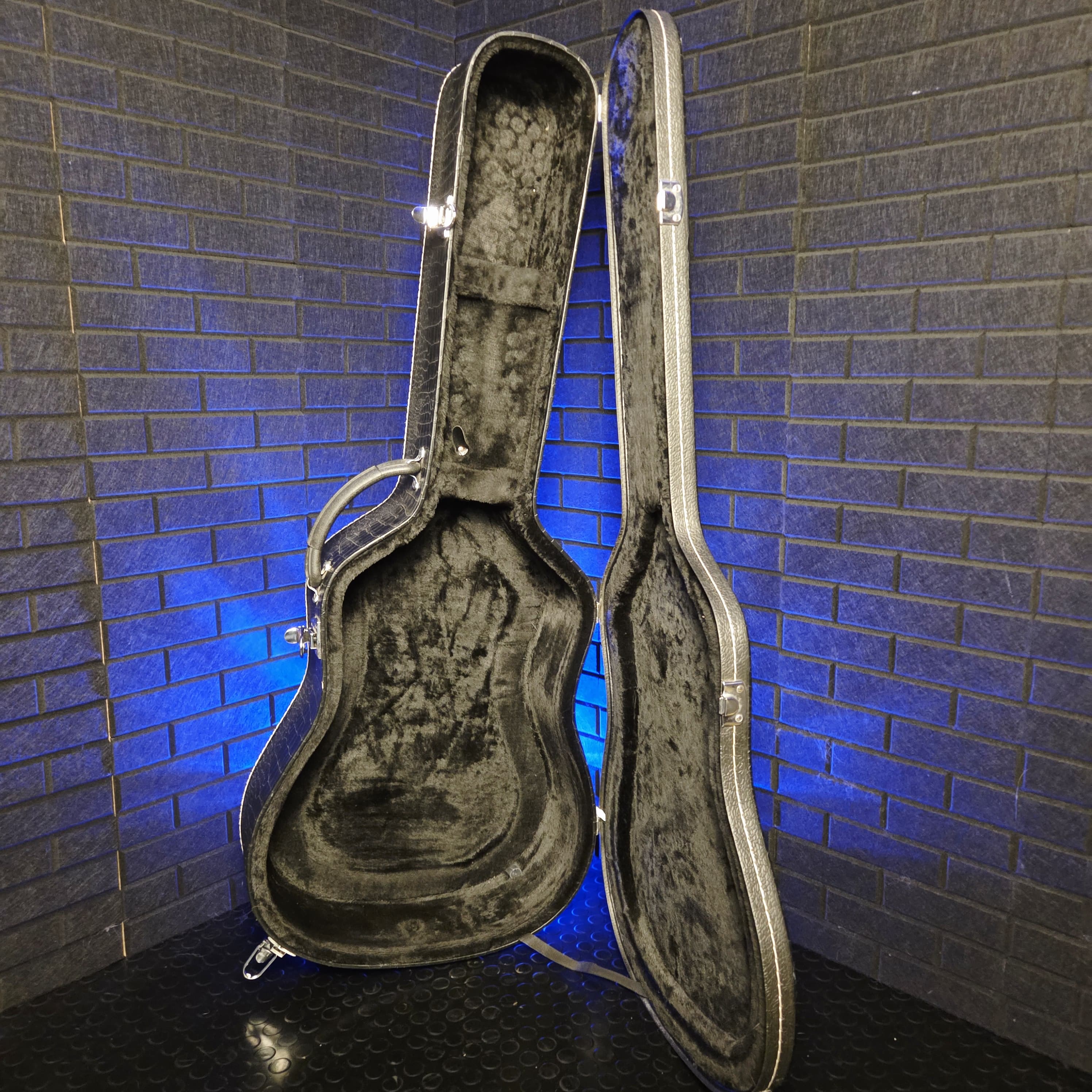 ABS ACOUSTIC DREADNOUGHT SNAKESKIN HARD CASE #001