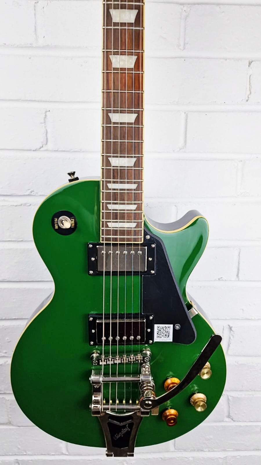 EPIPHONE 2015 JOE BONAMASSA SIGNATURE LES PAUL INVERNESS GREEN ELECTRIC GUITAR