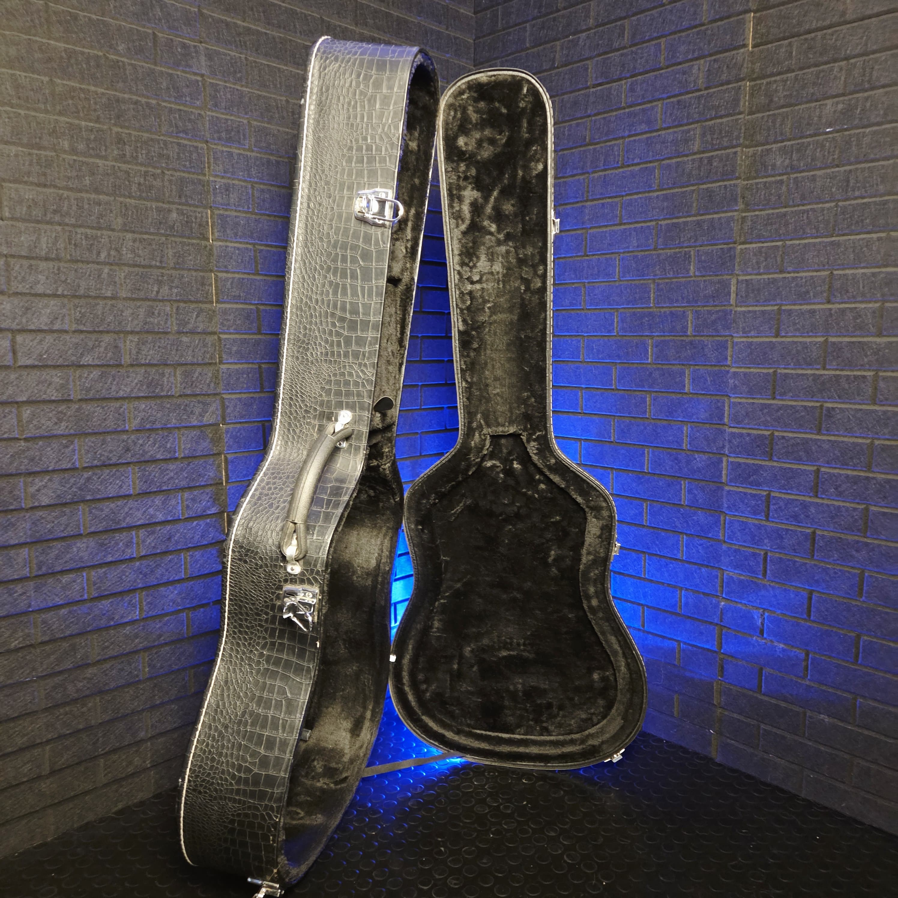 ABS ACOUSTIC DREADNOUGHT SNAKESKIN HARD CASE #001