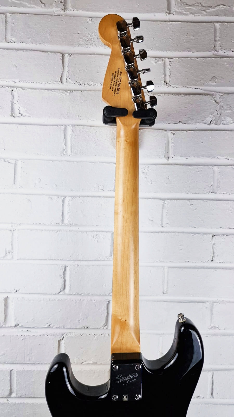 FENDER SQUIER BULLET STRATOCASTER 2007 BLACK ELECTRIC GUITAR