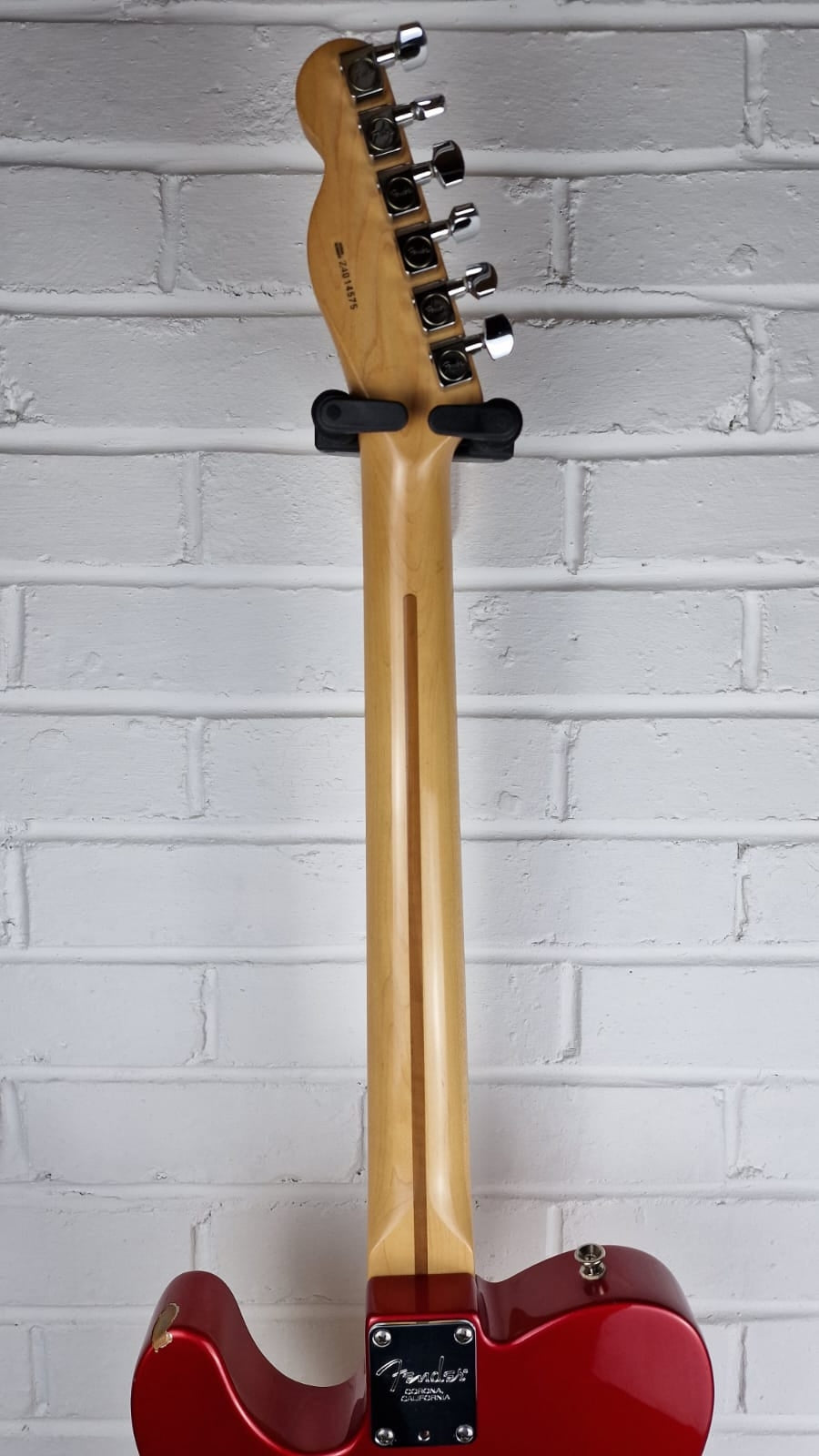 FENDER USA AMERICAN TELECASTER 2004 CHROME RED ELECTRIC GUITAR