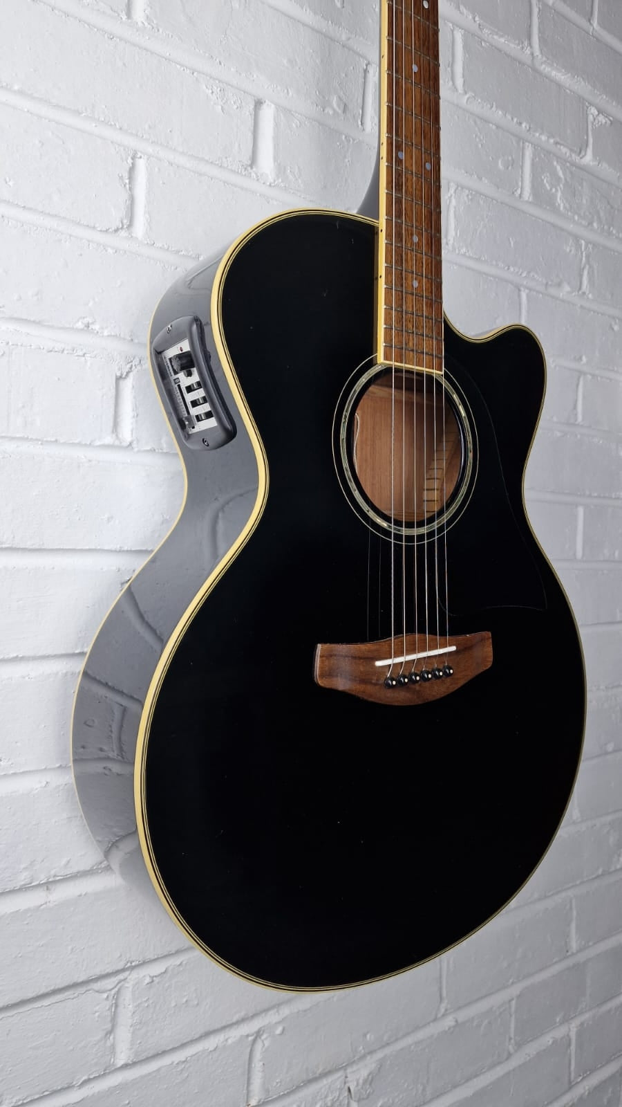 Yamaha Compass Series CPX700 BL Black Electro Acoustic Guitar