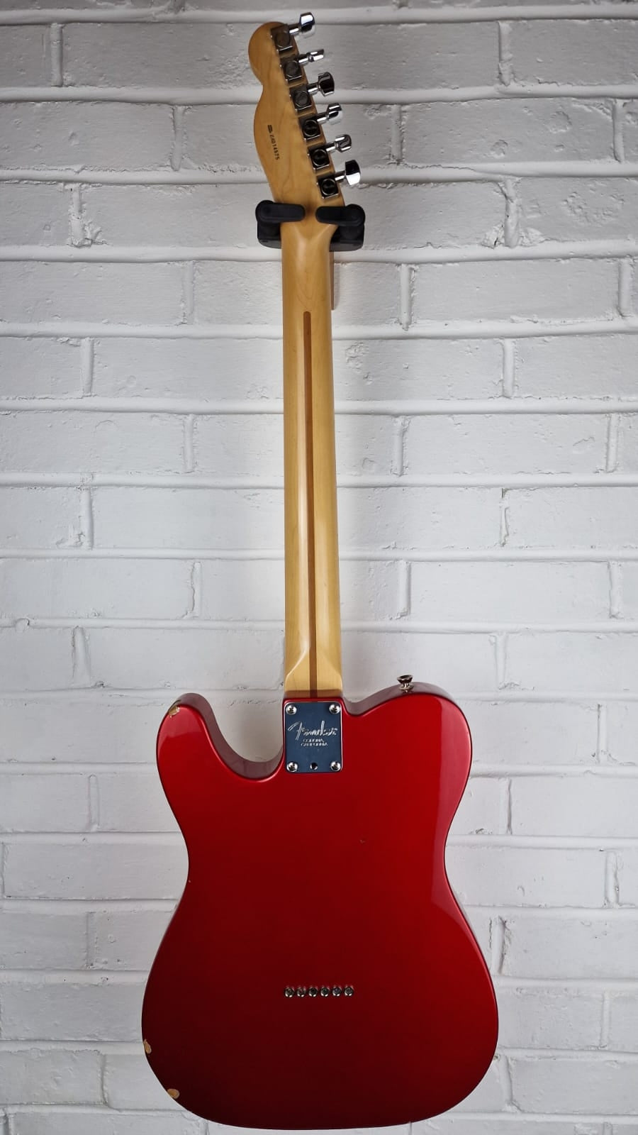 FENDER USA AMERICAN TELECASTER 2004 CHROME RED ELECTRIC GUITAR