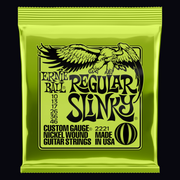 ERNIE BALL REGULAR SLINKY ELECTRIC GUITAR STRINGS (10-46)