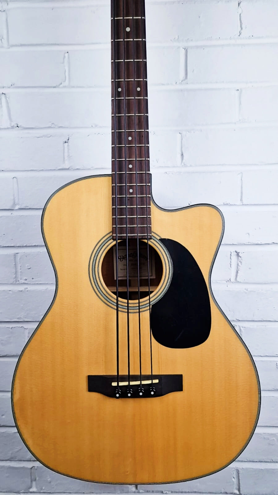 SIGMA BMC-1STE ELECTRO ACOUSTIC BASS GUITAR