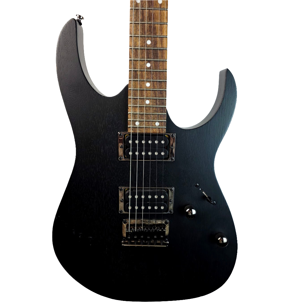 IBANEZ RG421-WK WEATHERED BLACK ELECTRIC GUITAR