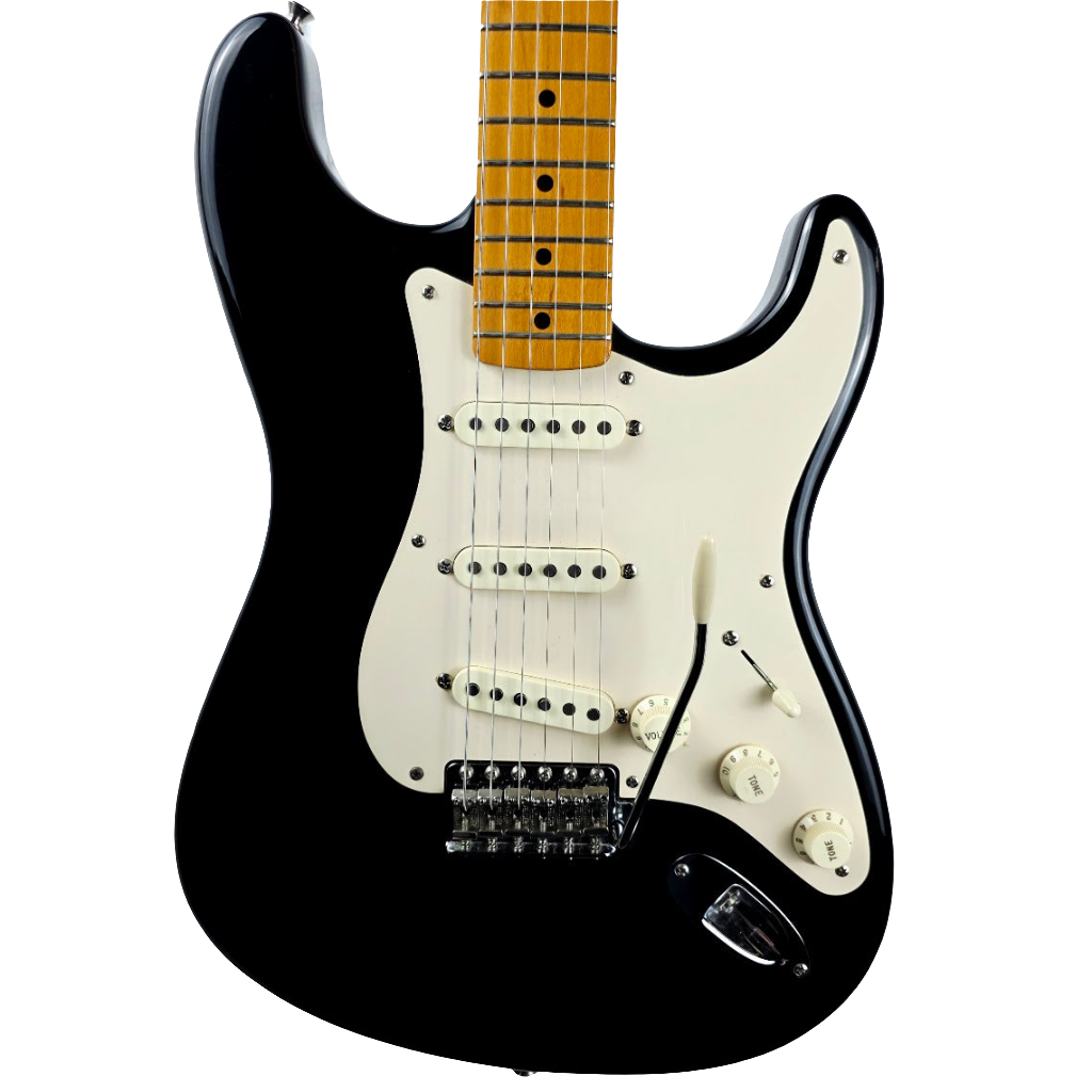 FENDER CLASSIC SERIES 50s STRATOCASTER MIM 2004 BLACK ELECTRIC GUITAR