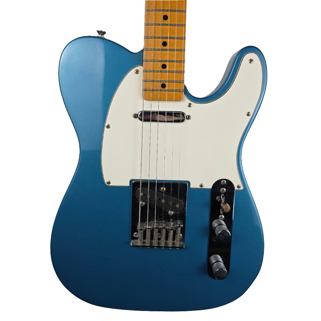 FENDER 1992 TELECASTER LAKE PLACID BLUE MIM ELECTRIC GUITAR