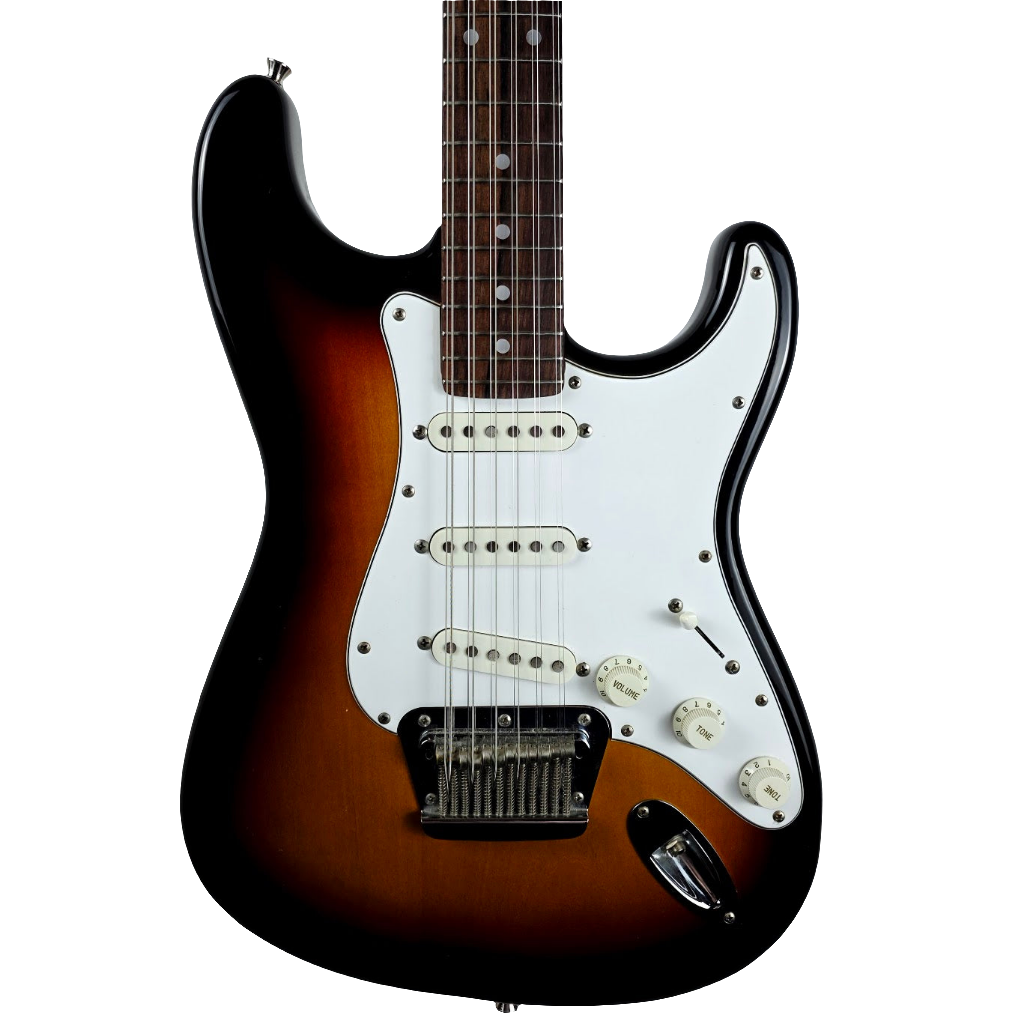 FENDER STRATOCASTER XII 12 STRING 3 TONE SUNBURST 90S JAPAN ELECTRIC GUITAR