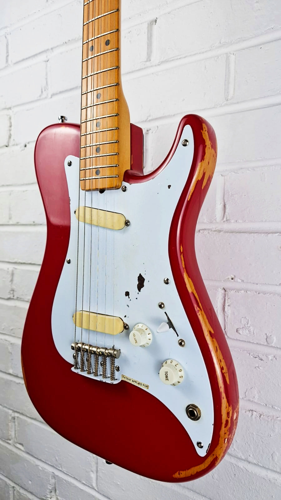 FENDER BULLET 1981 USA ROADWORN RED ELECTRIC GUITAR + OFFICIAL HARD CASE