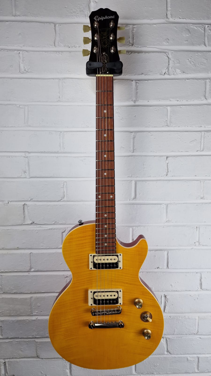 SLASH AFD LES PAUL SPECIAL II APPETITE AMBER ELECTRIC GUITAR WITH UPGRADES