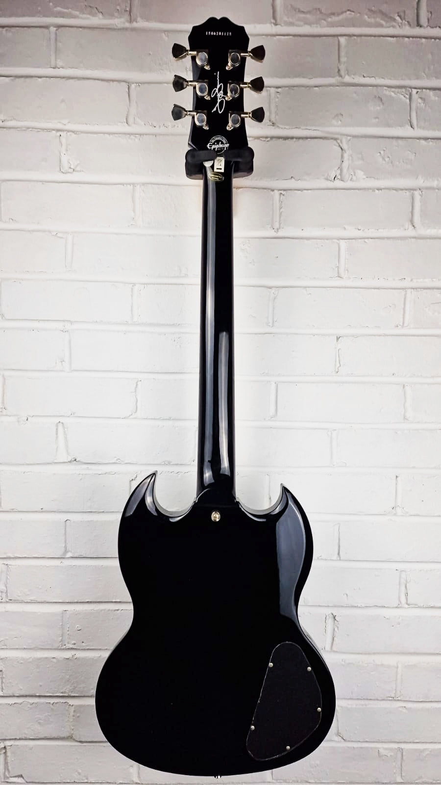 EPIPHONE BLACK LTD EDITION TONY IOMMI SIGNATURE SG LEFT HANDED ELECTRIC GUITAR