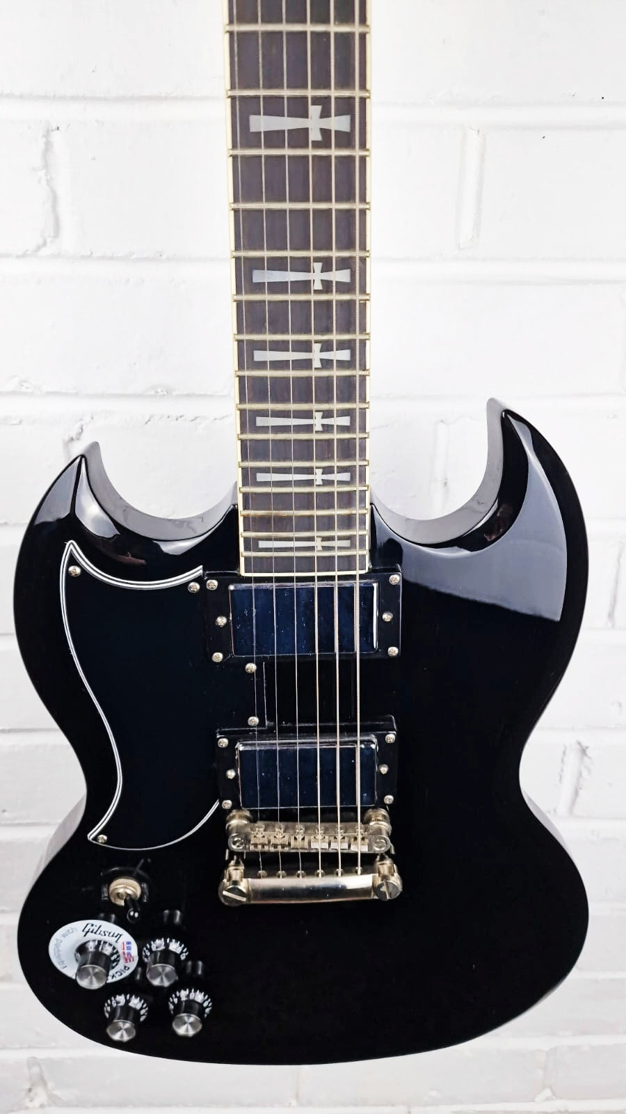 EPIPHONE BLACK LTD EDITION TONY IOMMI SIGNATURE SG LEFT HANDED ELECTRIC GUITAR