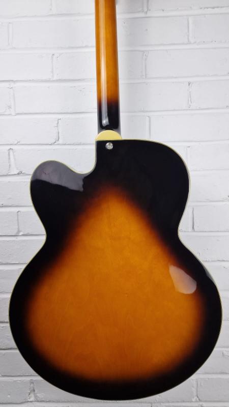 PEAVEY ROCKINGHAM HOLLOW BODY SUNBURST ELECTRIC GUITAR