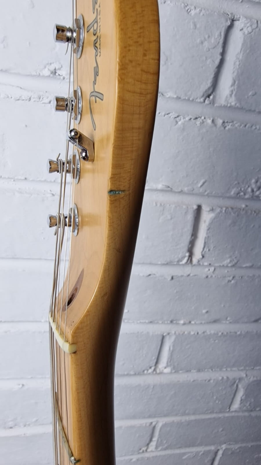 FENDER USA AMERICAN TELECASTER 2004 CHROME RED ELECTRIC GUITAR