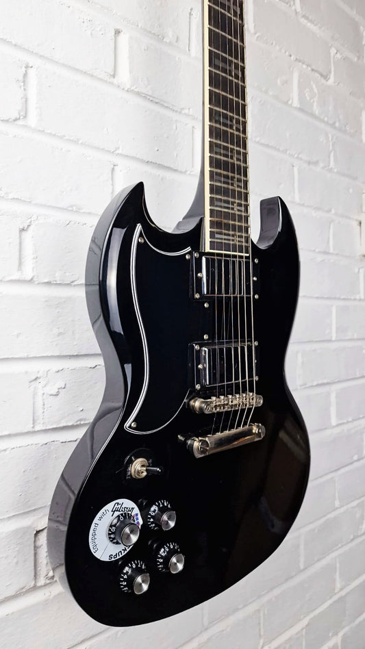 EPIPHONE BLACK LTD EDITION TONY IOMMI SIGNATURE SG LEFT HANDED ELECTRIC GUITAR