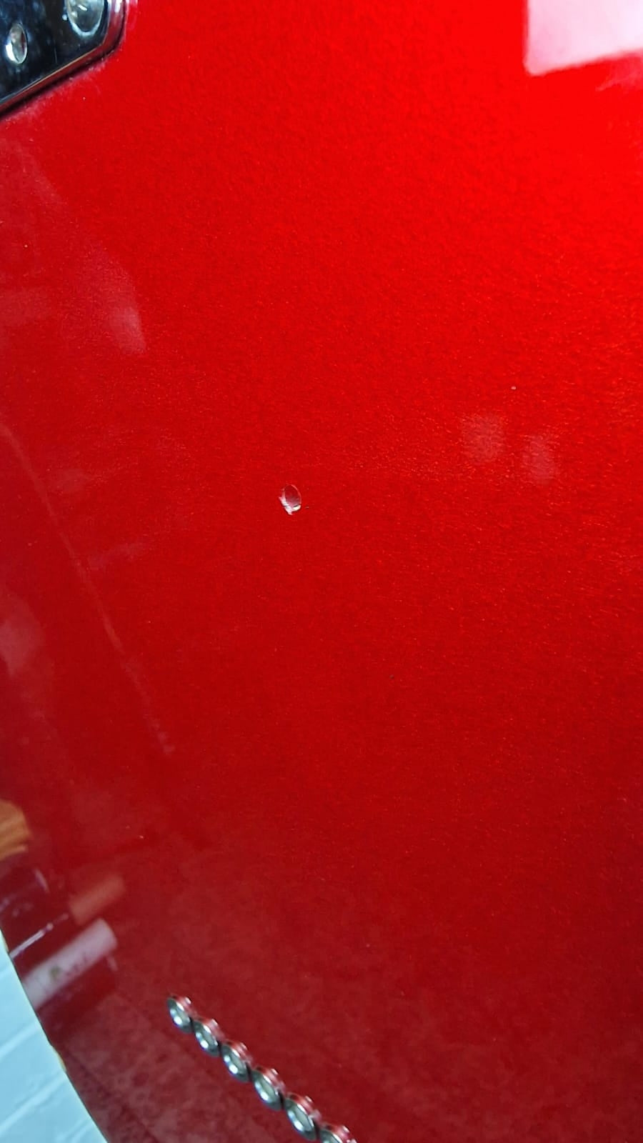 FENDER USA AMERICAN TELECASTER 2004 CHROME RED ELECTRIC GUITAR