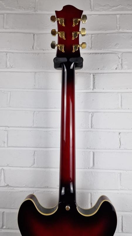 SHINE 335 CHERRY SUNBURST ELECTRIC GUITAR