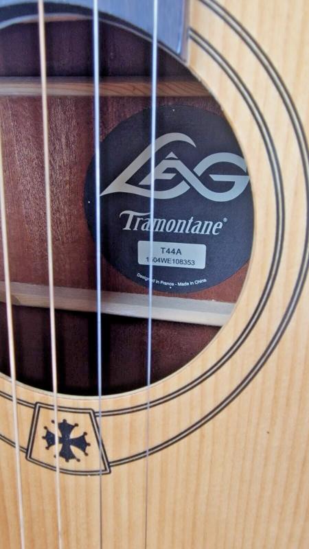 LAG TRAMONTANE T44A ACOUSTIC GUITAR