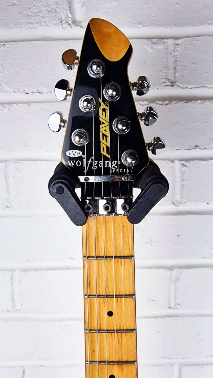 PEAVEY EVH WOLFGANG SPECIAL TRANSPARENT RED ELECTRIC GUITAR