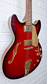 SHINE 335 CHERRY SUNBURST ELECTRIC GUITAR