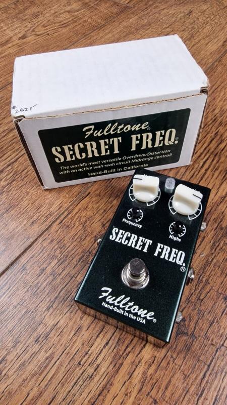 FULLTONE SECRET FREQ OVERDRIVE GUITAR PEDAL