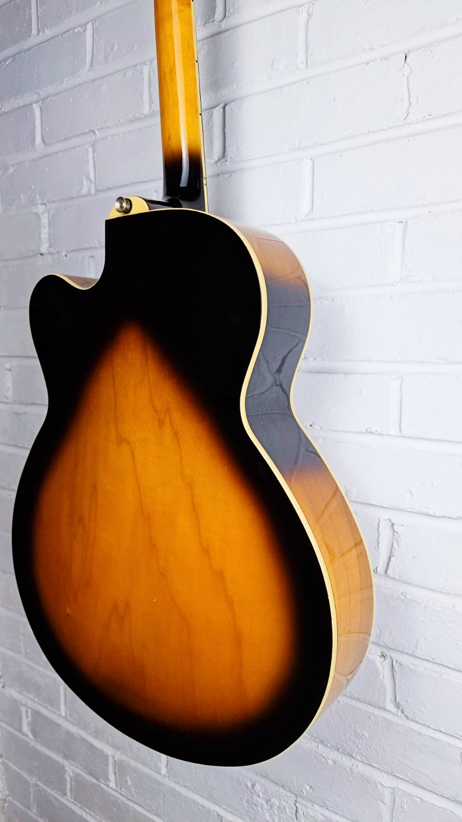 ARIA FA65 HOLLOW BODY SUNBURST JAZZ ELECTRIC GUITAR