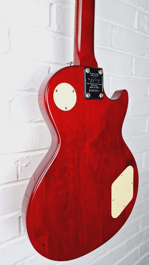 EPIPHONE LES PAUL 100 CHERRY SUNBURST 1998 LEFT HANDED ELECTRIC GUITAR