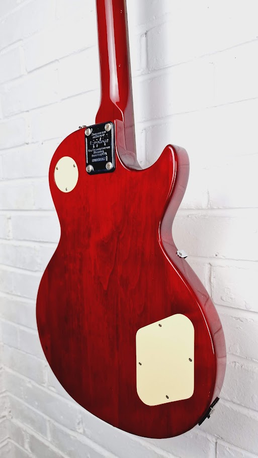 EPIPHONE LES PAUL 100 CHERRY SUNBURST 1998 LEFT HANDED ELECTRIC GUITAR