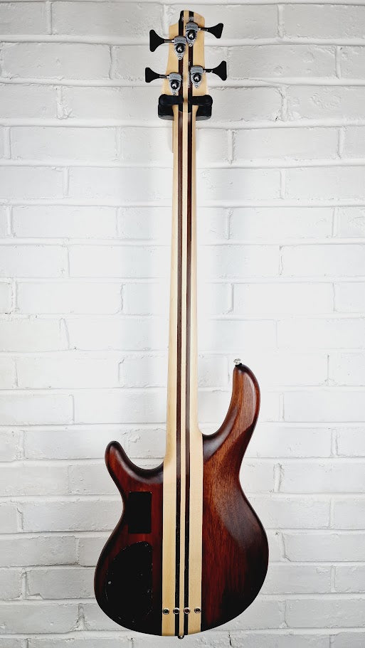 CORT A4 PLUS FMMH OPEN PORE NATURAL 4 STRING ELECTRIC BASS GUITAR