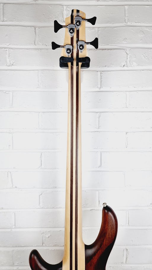 CORT A4 PLUS FMMH OPEN PORE NATURAL 4 STRING ELECTRIC BASS GUITAR