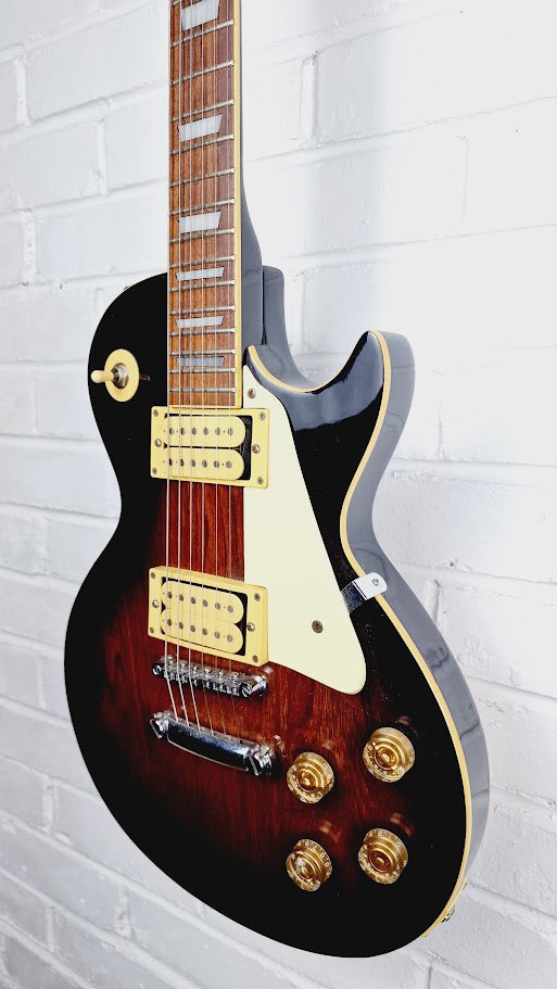 RIKTER LES PAUL BROWN BURST ELECTRIC GUITAR