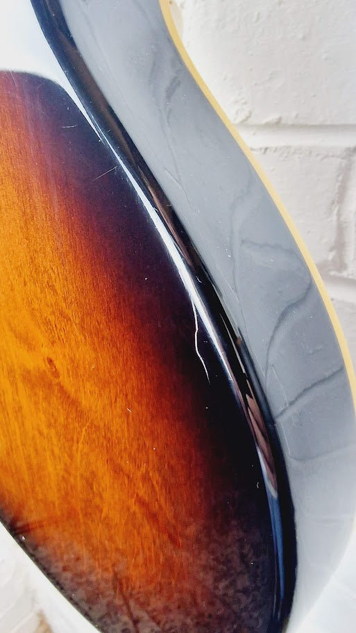 RIKTER LES PAUL BROWN BURST ELECTRIC GUITAR