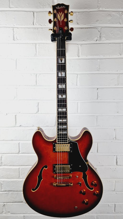 VESTER MOD 800 KOREAN 355 70s/80s HOLLOW ELECTIC GUITAR