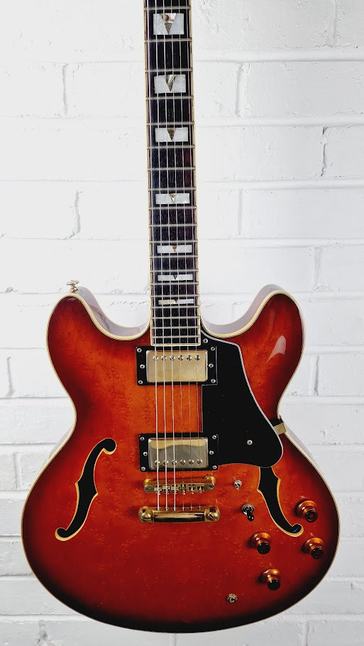 VESTER MOD 800 KOREAN 355 70s/80s HOLLOW ELECTIC GUITAR