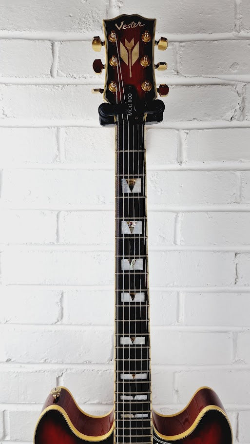 VESTER MOD 800 KOREAN 355 70s/80s HOLLOW ELECTIC GUITAR