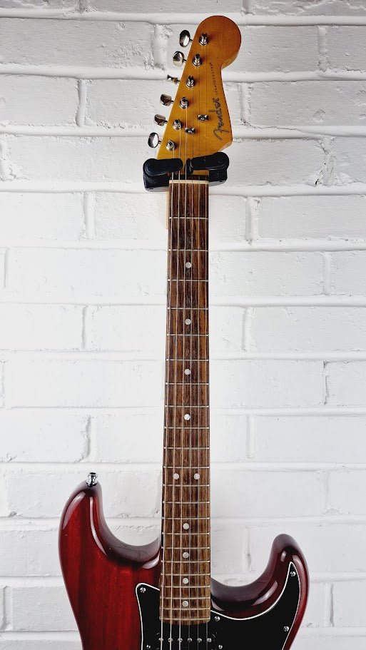 FENDER MODERN PLAYER STRATOCASTER HSH CRIMSON RED TRANSPARENT 2013 ELECTRIC GUITAR