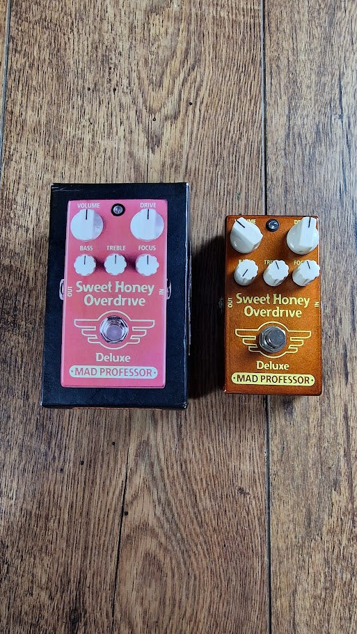 MAD PROFESSOR SWEET HONEY OVERDRIVE DELUXE GUITAR PEDAL