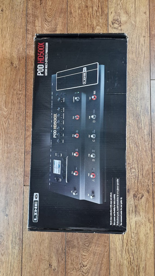 LINE 6 POD HD500X AMP MODELLING MULTI EFFECTS PEDAL