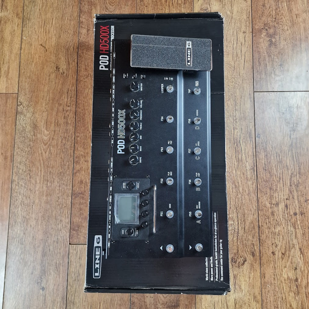 LINE 6 POD HD500X AMP MODELLING MULTI EFFECTS PEDAL